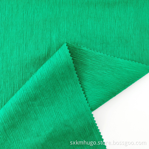 Double Crepe Satin Pleated Chiffon Crinkle Seersucker Fabric